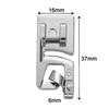 Rolled Hem Presser Foot Set 3mm 4mm 6mm Narrow Hemming Foot for Sewing Machine Serger Overlock Household Craft Tool