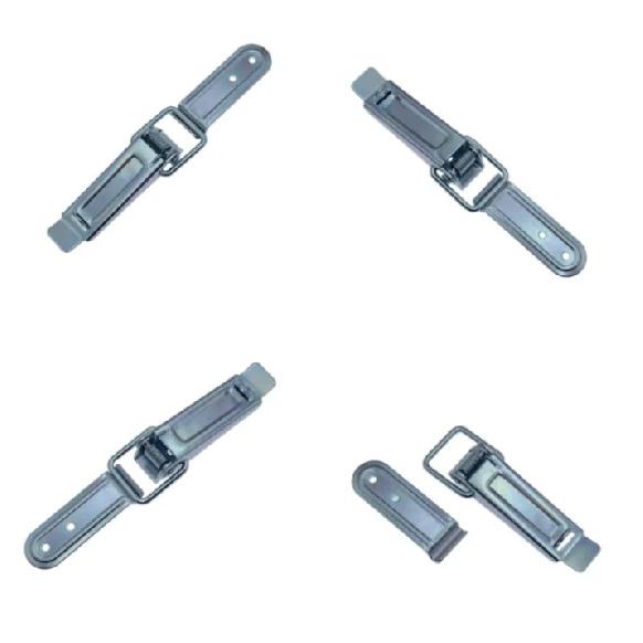 Zinc Plated Trailer Door Latch Lock For RV For Camper Van Toolbox Secure Fastening Steel Construction Easy tall