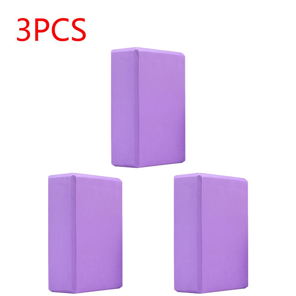 EVA Gym Yoga Block Foam Brick Training Exercise Fitness Equipment Yoga Bolster Pillow Cushion Stretching Body Shaping Yoga Block