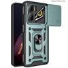 Slide Lens Armor Funda for ZTE Nubia Neo 3 5G Case for ZTE Nubia Neo3 5G Case Magnetic Ring Stand Holder Shockproof Cover
