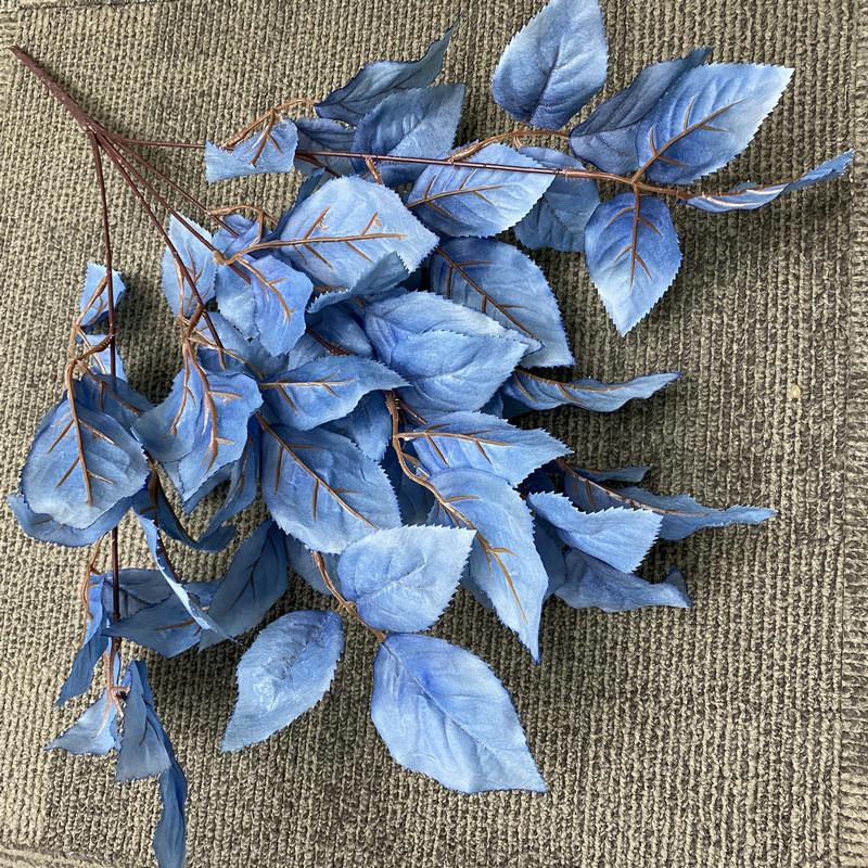 Artificial Leaves Bouquet For Wedding Decor And Event Photography With Realistic Look For Home And Hotel Decoration