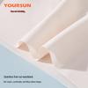 Yiershuang Women's Seamless Ice Silk Mid-Waist Briefs (4-Pack)