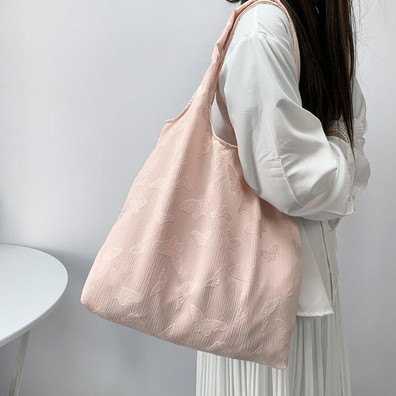 

Свежий и Легкий Рюкзак на Одно Плечо Хозяйственная Сумка Большой Вместимости Повседневная и Непринужденная Холщовая Сумка