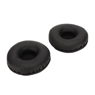Yedek Kulaklık Yastıkları Yumuşak Köpük Suni Deri Esnek Evrensel Kulak Yastığı Kılıfı 70mm için