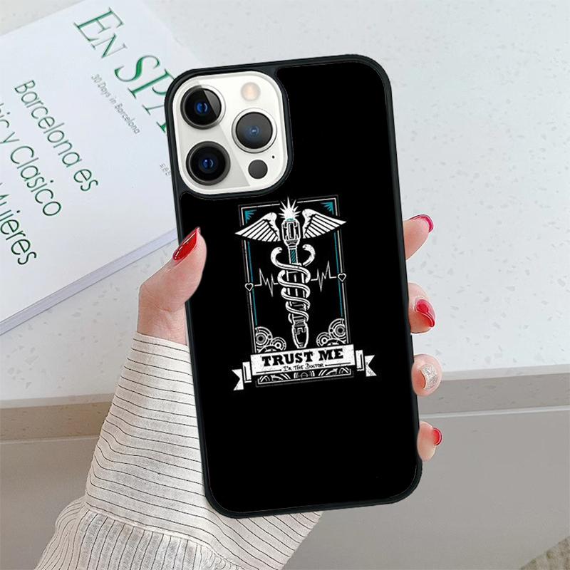 Süßes Arzt Krankenschwester Medizinische Medizin Gesundheit Handyhülle Für iPhone 17 Air 15 16 16e 14 13 12 11 Pro Max Hülle Für Apple PLUS
