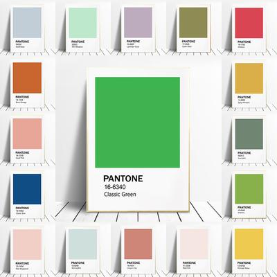 Pastell-Pantone-Farben, Drucke, Wandkunst, Leinwand, Gemälde, Galerie, moderne Noridc-Kunst, ästhetische Poster für Wohnzimmer, Heimdekoration
