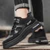 2025 Autumn and Winter New Men's Shoes Fashion Martin Boots Trendy Tooling Shoes Korean Version Low-top Four-season Labor Insurance Casual Shoes Men