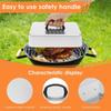 Stainless Steel Restaurant Cuisine Cover S/M/L/XL Frying Pan Cover  Teppanyaki Cooking