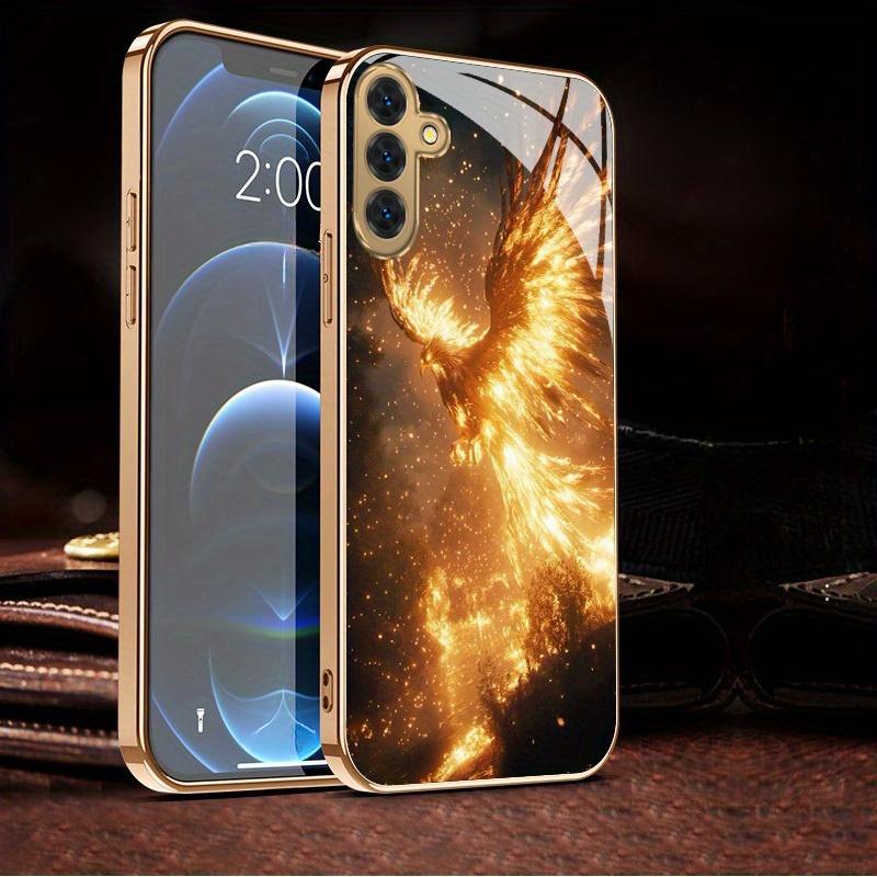 Atmosfera Fashion Semplicità Vetro Galvanizzato di Alta Gamma Custodia per Telefono per Samsung Galaxy S26 S25 S24 S23 S22 S21 FE,Ultra,Plus