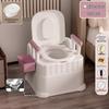 Portable Commode Chair for Adults: Ideal for Elderly, Pregnant Women, and Indoor Use
