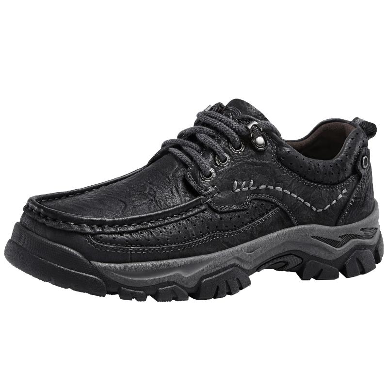 Camel Men s Casual Embossed Leather Derby Shoes Men 41