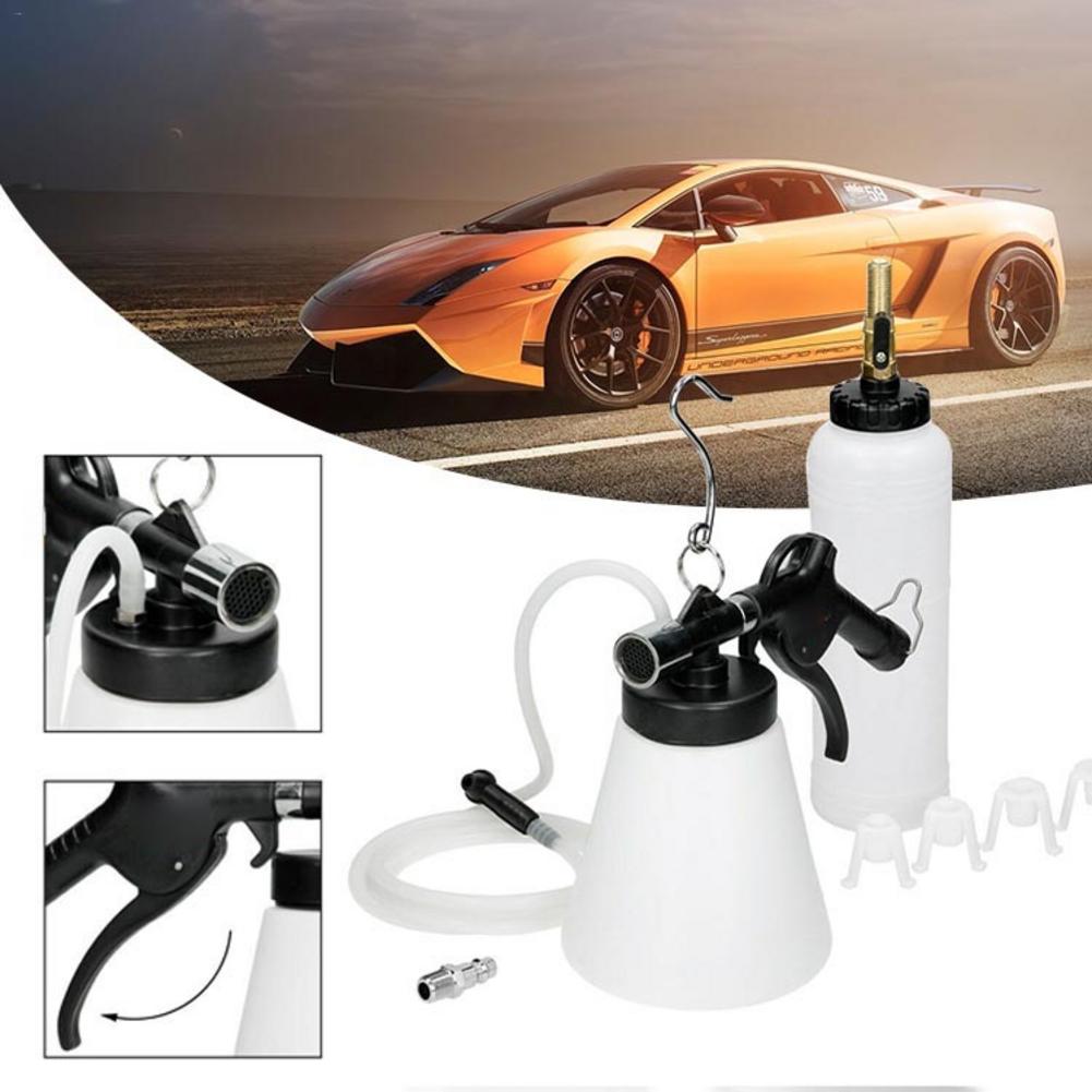 

Комплект для прокачки тормозной жидкости. Вакуумный инструмент для прокачки тормозов для автомобилей, грузовиков, мотоциклов. Аксессуары для прокачки тормозов. белый