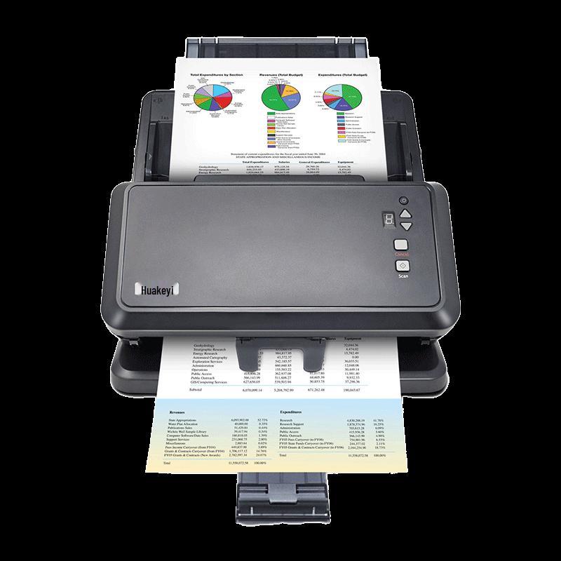 

Huakeyi A3 High-Speed Color Sheet-fed Document Scanner