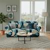 Dust Cover High Elasticity Sofa Cover Removable Print Design Couch Cover Breathable Washable Sofa Protector Home Decor