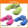 Luxurious Inflatable Travel Pillow Set With Eye Mask And Earplugs For Airplane Comfort