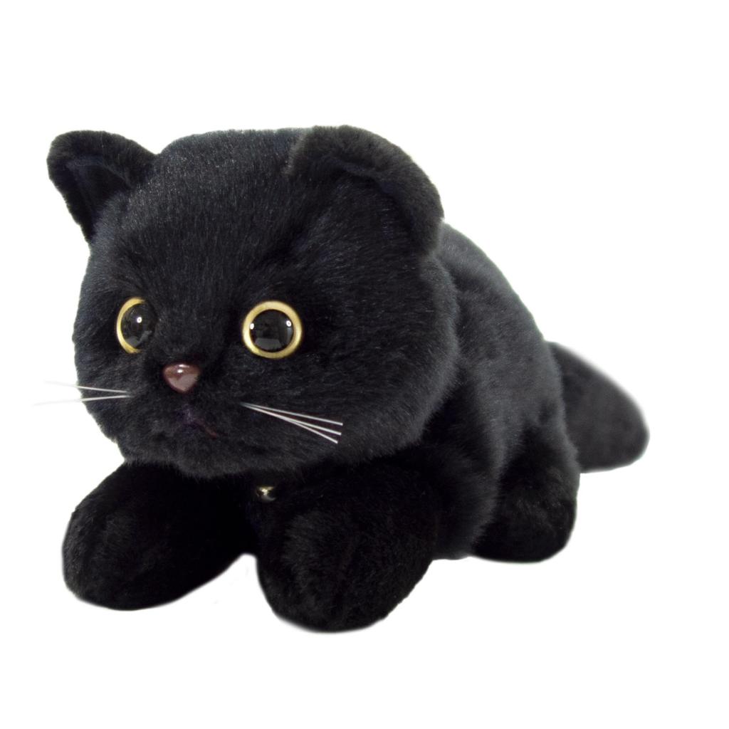 Yoshitoku Koneko Series Black Plush Toy Size: Approx. 31cm 180847