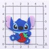 PVC Cartoon Stitch Series DIY Figurines for Phone Cases, Hairpin Ornaments, and Accessories