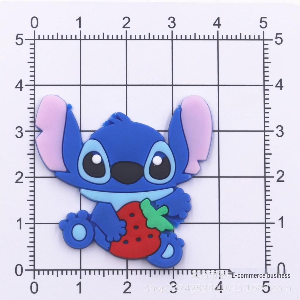 PVC Cartoon Stitch Series DIY Figurines for Phone Cases, Hairpin Ornaments, and Accessories