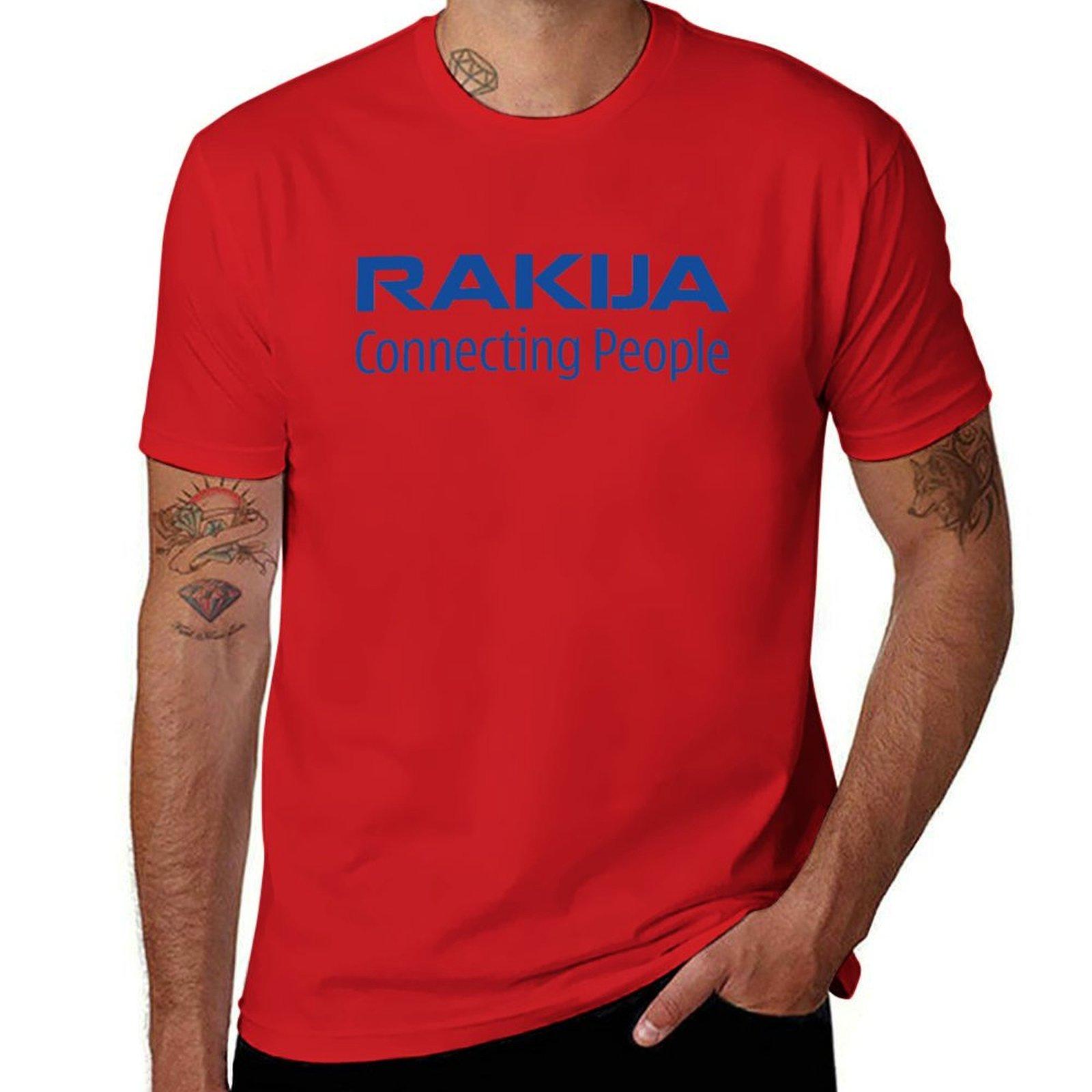 RAKIJA CONNECTING PEOPLE T-Shirt korean fashion customizeds customs design your own kawaii clothes mens champion t shirts S