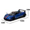 1/38 Pagani Huayra BC Alloy Sports Model Diecasts Metal Track Racing Vehicles Car Model High Simulation Collection Kids Toy Gift