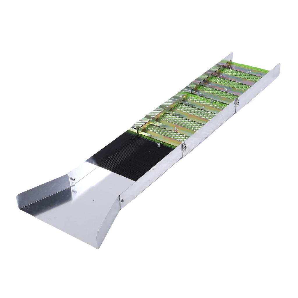 Goldwaschset mit faltbarer Schleusenbox, Schleusenbox aus Aluminiumlegierung zur effizienten Sammlung von Metallen in Rio, Bach, leicht und robust