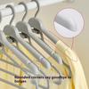 1Pcs Wet And Dry Household Non-Slip Hanger Suitable For Hanging Clothes Bedroom Wardrobe Anti-Slip