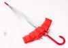 Transparent Automatic Long Bubble 8 Ribs Dome-Shaped Umbrella, Opening, Umbrella, Umbrella, (Red)