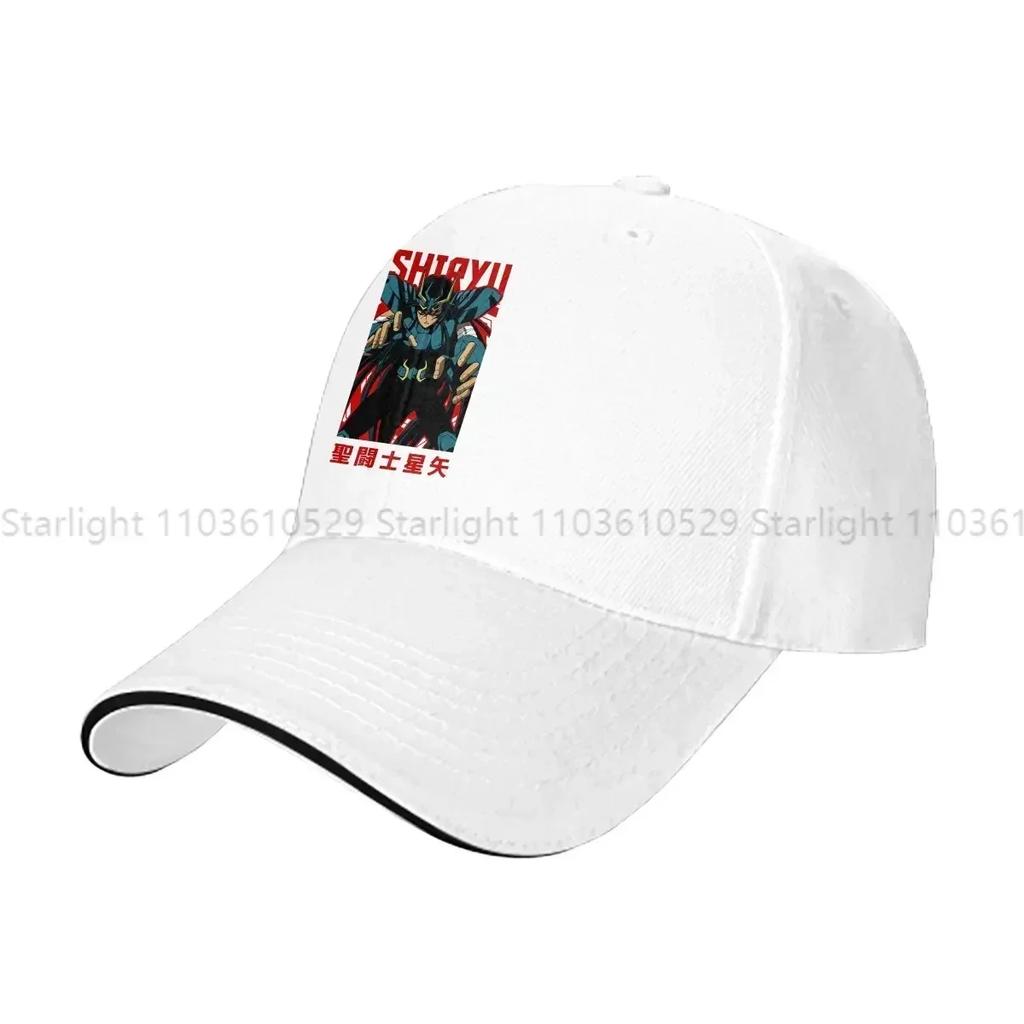 Gewaschene Herren Baseballkappe Drache Shiryu Trucker Snapback Kappen Dad Hat Saint Seiya Golfhüte