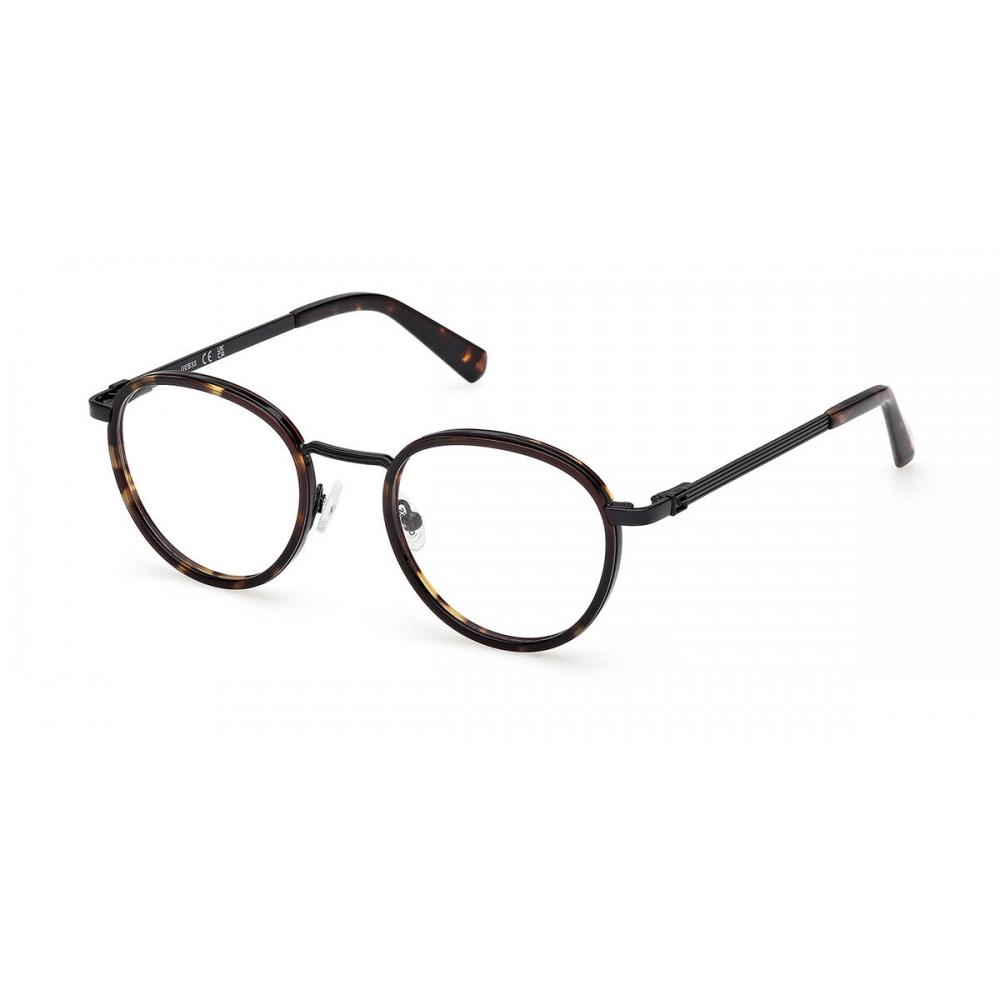 Photos - Glasses & Contact Lenses GUESS Gu50324 052 Men Eyeglasses Dark Tortoise/Black/49-21-145 black 