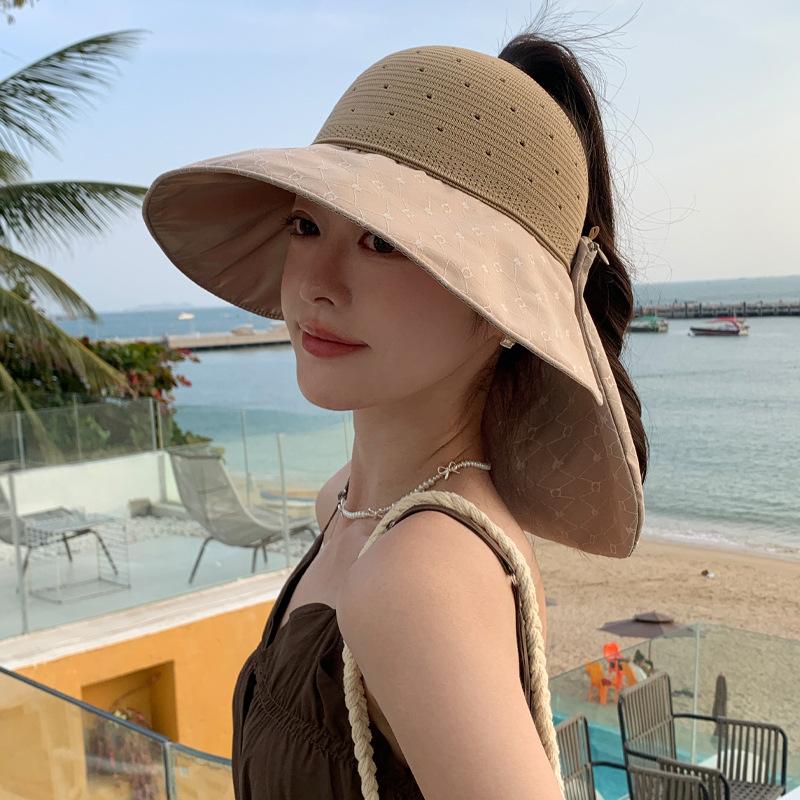 

Летняя солнцезащитная шляпа от солнца детская для улицы защита от УФ-лучей складная шляпа от солнца защита шеи универсальный класс Average size