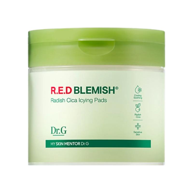

[Dr.G] Red Blemish Radish Cica Icying Pads 190мл 60шт