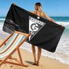 Górnik Zabrze Print Beach Towel, Large Soft Quick Dry Towel for Beach Camping Swimming