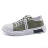 Neue Ankunft Segeltuchschuhe Sommer Atmungsaktiv Bequeme Herren Sneakers Casual Walking Wohnungen Lace-up Mode Mann Vulkanisierte Schuhe