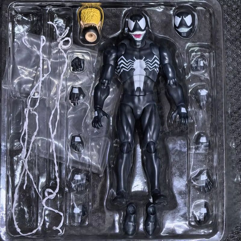 Venom Marvel - Spider-Man Mafex 088 Action Figure Venom S.H.Figuarts Carnage Venom Hand Joint Movable Collector Miniature Playthings Present