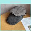 Cappellino di jeans vintage da donna con protezione solare e look alla moda per estate e primavera