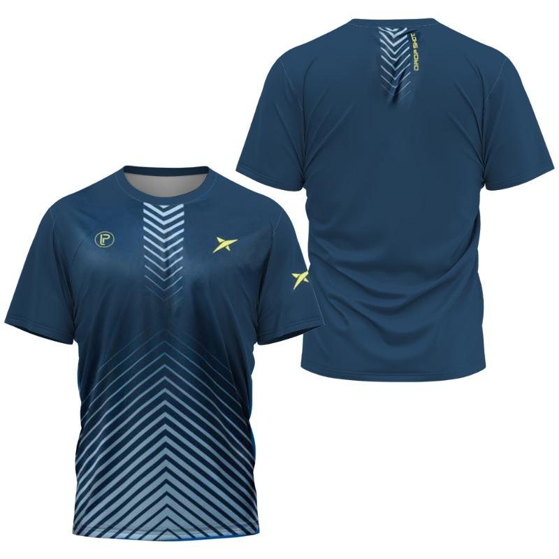 

Men s Fashion Sportswear Men s Sports Sweat Absorbent Padel Printed Ball Wear Men s Quick Drying T-Shirt S