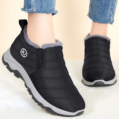 Fashion Boots Women Snow Casual Women Shoes Platform Slip On Keep Warm Shoes Woman Waterproof Ankle Boots Soft Winter Shoes Botas Mujer