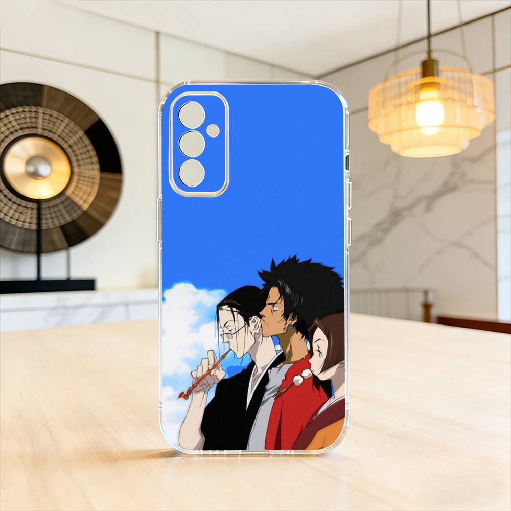 S-Samurai Champloo Anime Phone Case For SamsungA10,12,20,21S,30,31,40,50,51,52,70,71 Transparent Cover