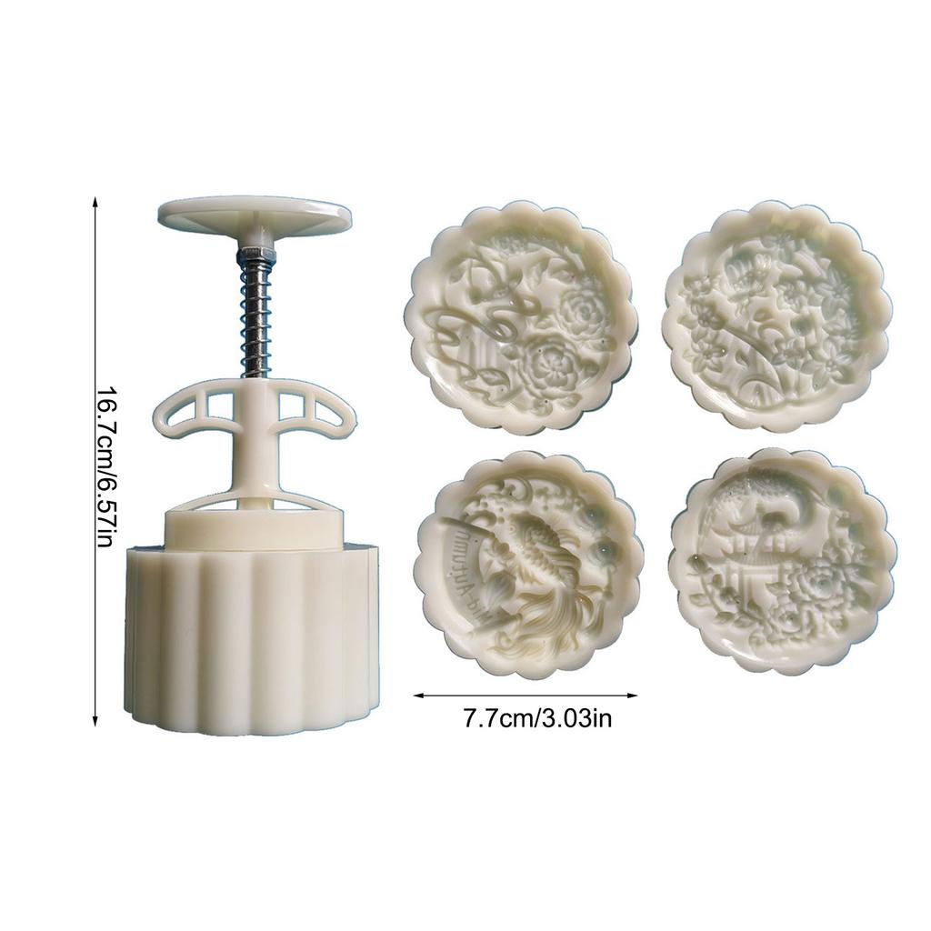 50g Multifuntional Dessert Molds Pastries Molds Flower Shape Dessert Decorating Tool Baking Molds for Baking Lover