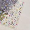 Iridescent Water Bubbles Shiny Stars Colorful 5D Nail Art Stickers Dreamy Water Drop Self Adhesive Decorations Manicure Decals