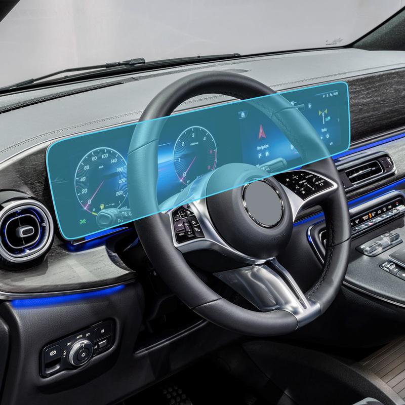 Pre-cut TPU Film for Mercedes Benz V-Class W447 2024 2025 2026 Car Gearbox Panel Dashboard Anti-Scratch Transparent PPF Film