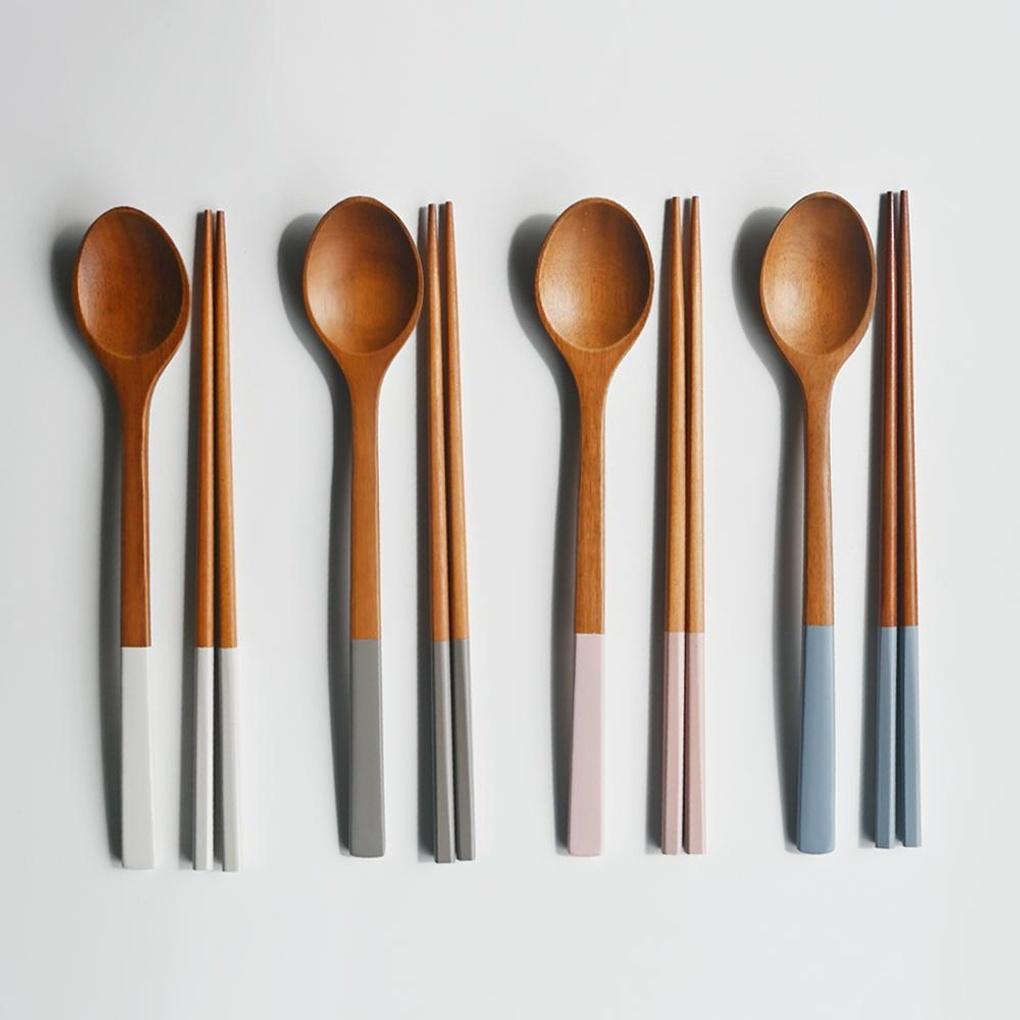 Romwood Candy Pastel Wooden Spoon Set