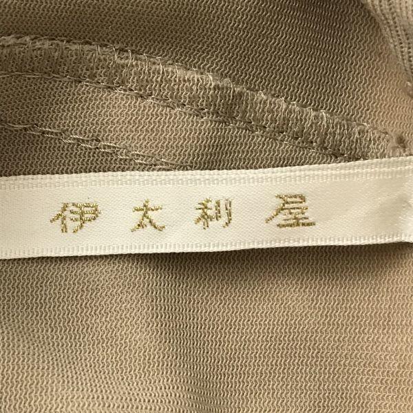 Itariya/Straight Easy Pants with Rhinestones/Women’s M/Inseam 67cm/Beige/Leopard/Stretch(USED)