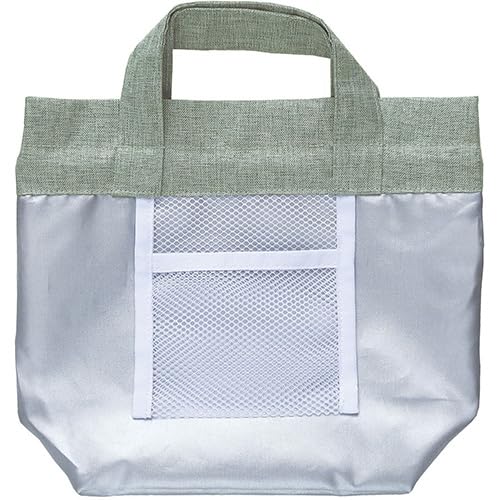 Elcomune Linden Isolierte Lunch-Kordelzugtasche, Beige, LNC-322