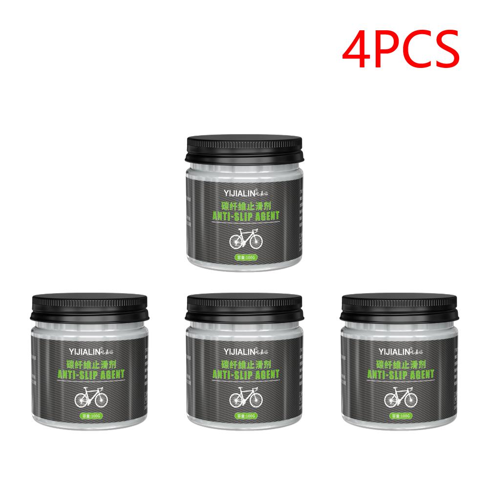 100g Carbon Fiber Bicycle Grease Bicycle Anti-Slip Lube Bicycle Assembly Grease for Bike Seatpost Handlebar Frame Stem