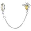 Charms Do Pandora Łańcuszek Zabezpieczający Charms Pszczółka Srebro 925 Charmsy Trusky