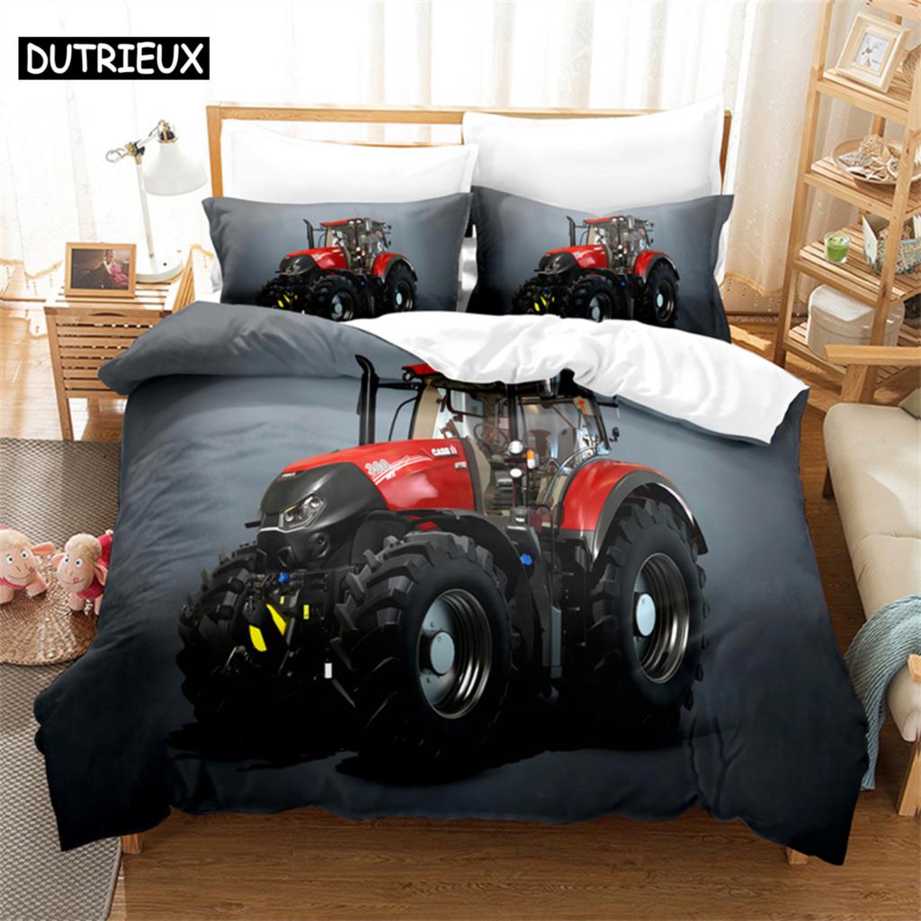 Comforter 3D Digital Printing Fashion Design Car & Racing Car Bedding Set Queen Size