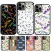 Floral Colorful Dragonfly Phone Case For iPhone 17 Air 14 15 16 16e 13 12 Max Cover For Apple 11 Pro Max Plus Coque