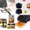 Nonstick Four Hole Baking Mold- Easy To Use And Clean Kitchen Essential
