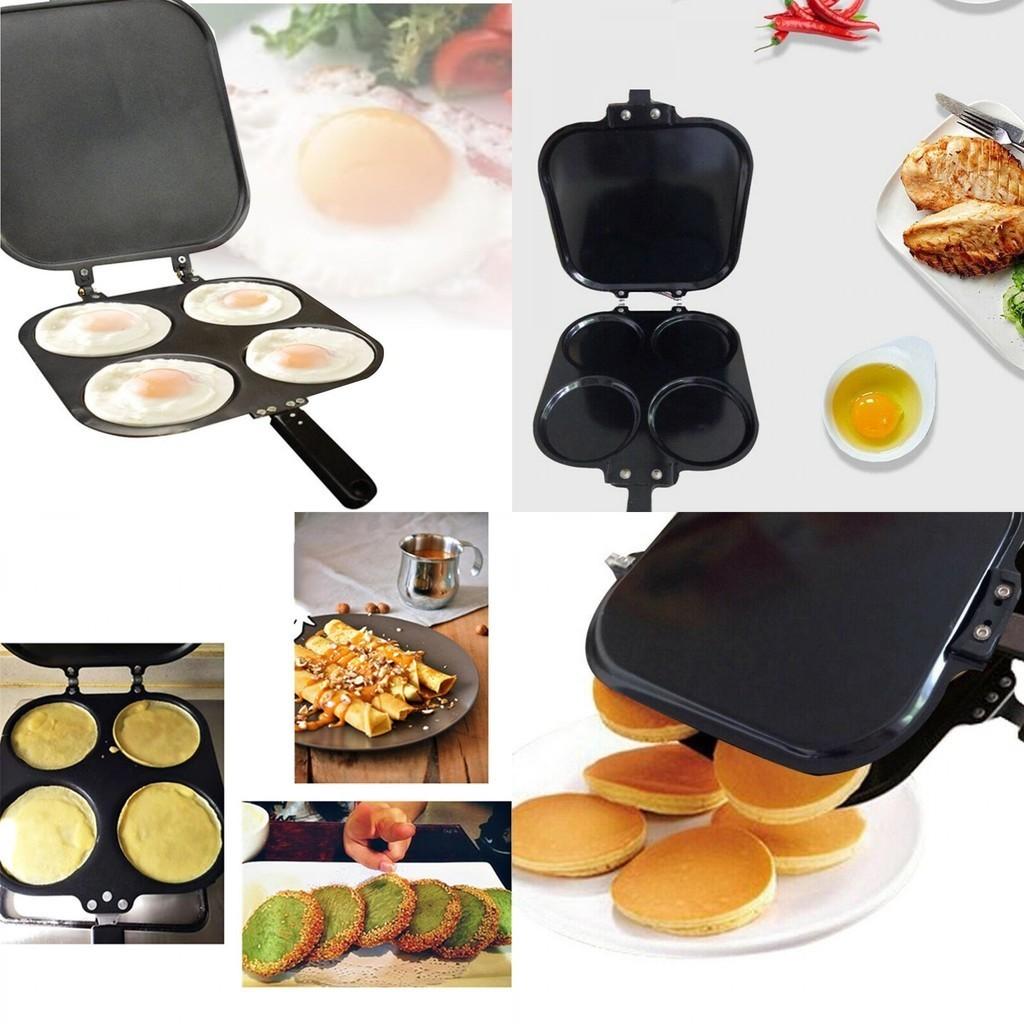 Nonstick Four Hole Baking Mold- Easy To Use And Clean Kitchen Essential